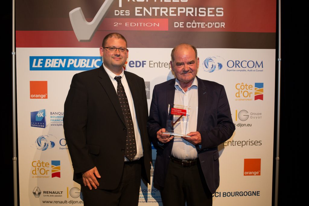 Actualité Tonnellerie Rousseau - Jean-Marie Rousseau receives the Manager of the Year Award !