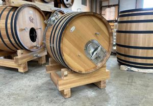 Actualité Tonnellerie Rousseau - FR360° : das Drehholzfass der Tonnellerie Rousseau